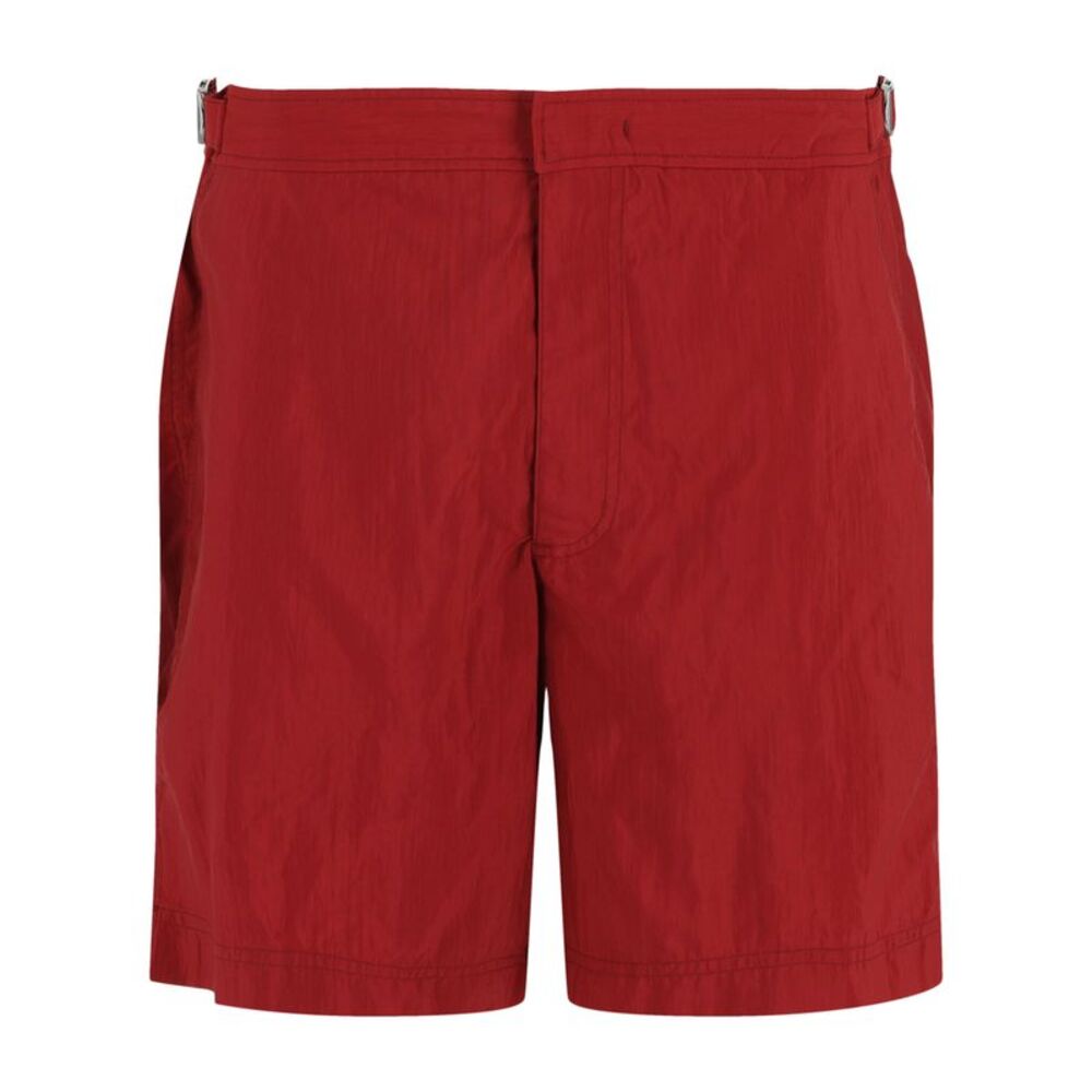 Slowear Incotex Mare Swim Trunks Red Mens